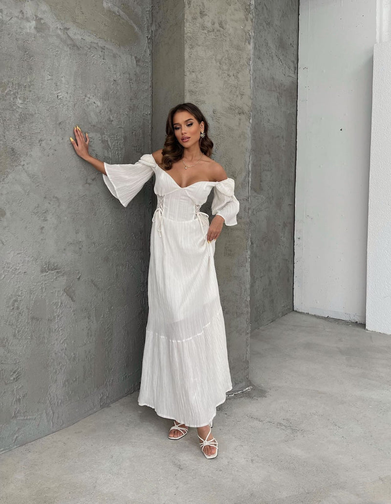 Robe zia blanche