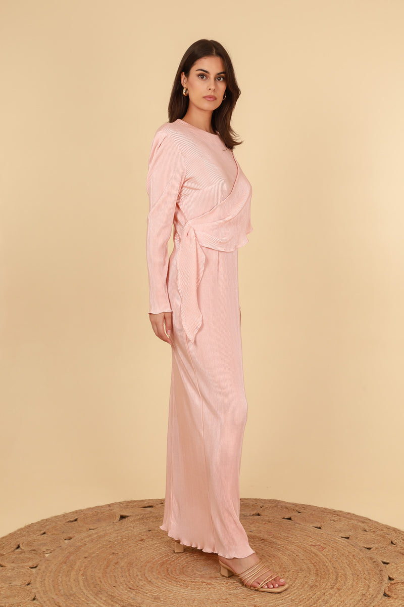 Robe Lamya rose