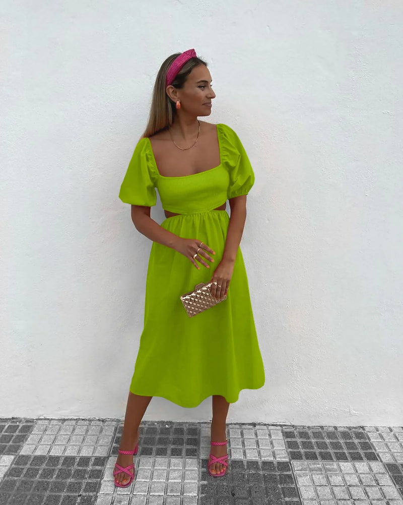 ROBE VERTE MIA