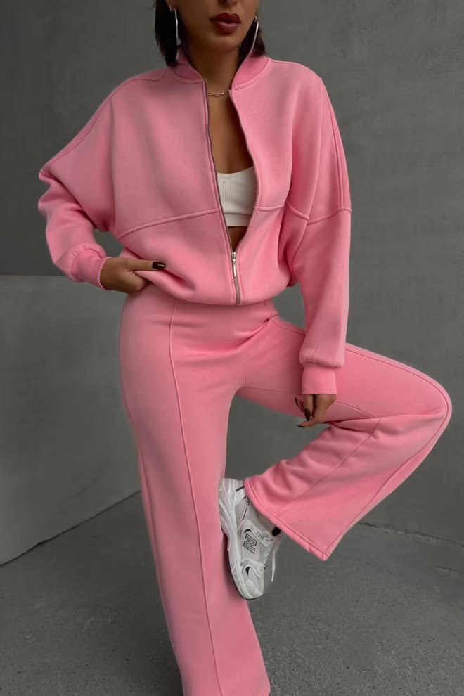 Ensemble jogging Énora rose